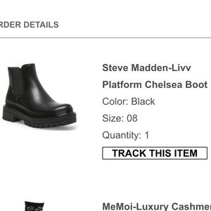 Steve Madden Livv platform Chelsea boots